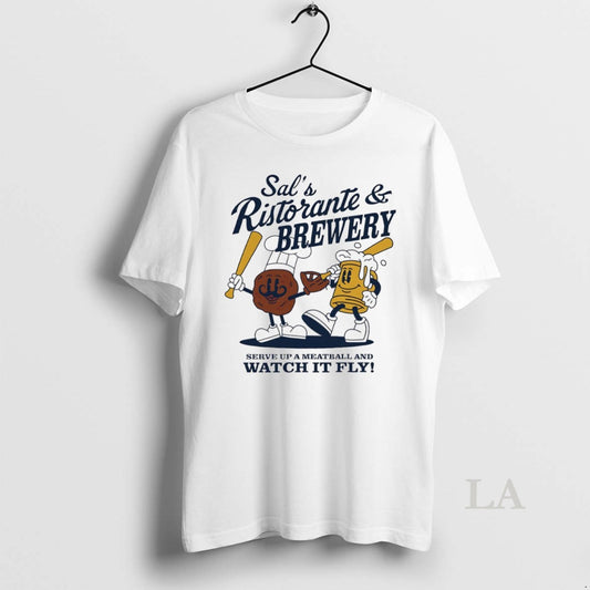 Original Sal Frelick Milwaukee Brewers Sals Ristorante And Brewery Superstar Cartoon - clothing by TeeHivey.com