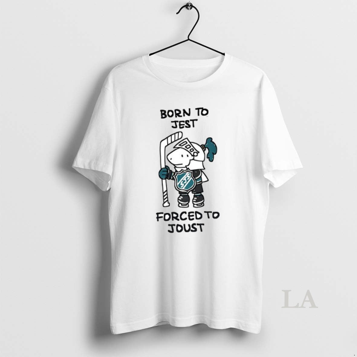 Original San Jose Sharks Vs Vegas Golden Knights Born To Jest Forced To Joust Ceramic - clothing by TeeHivey.com