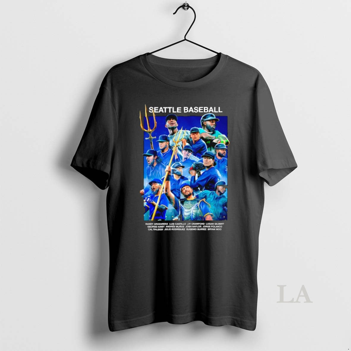 Original Seattle Mariners Baseball Division Champs 2025 Players Graphic - clothing by TeeHivey.com