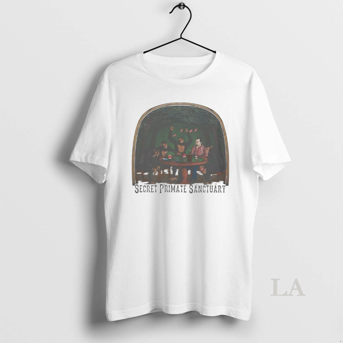 Original Secret Primate Sanctuary - clothing by TeeHivey.com