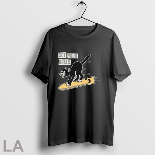 Original Set Your Goals Bomber Cat