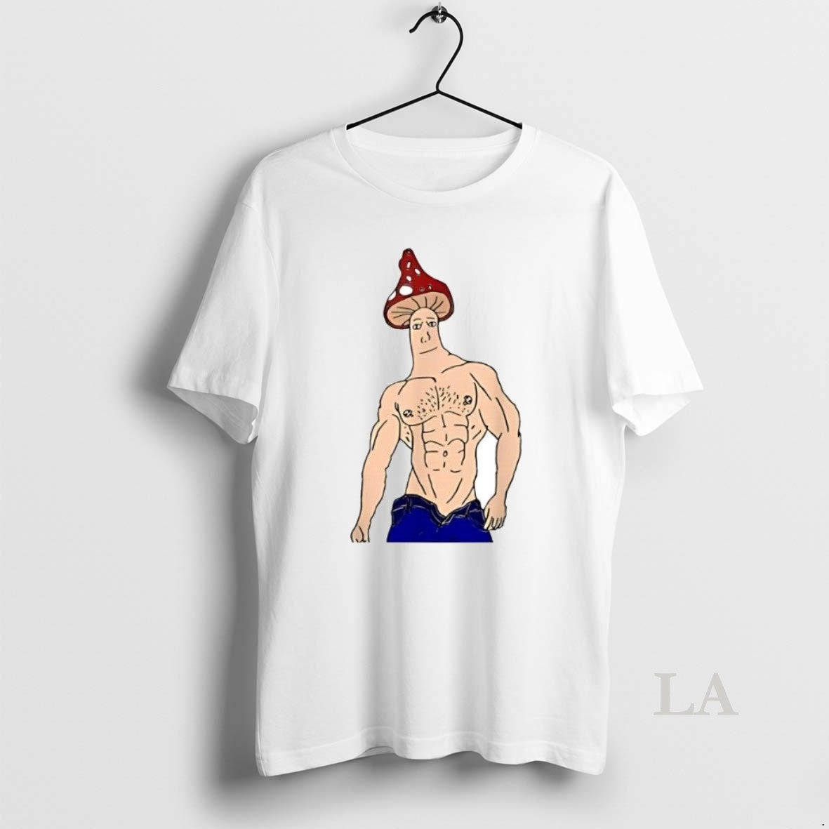Original Shroomjak Mushroom Wojak Gym - clothing by TeeHivey.com