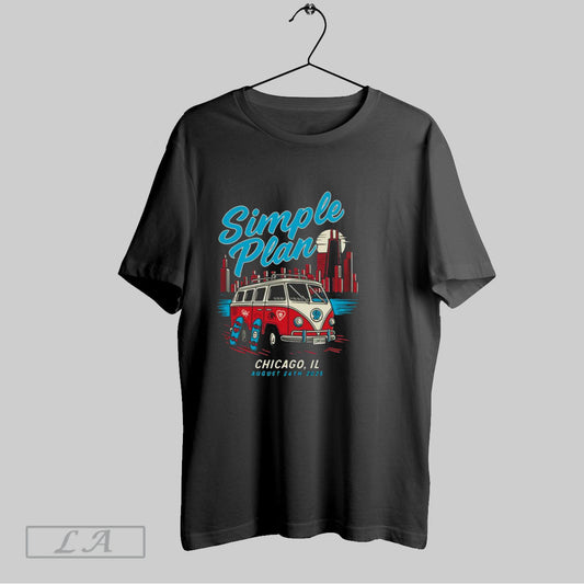 Original Simple Plan Chicago Il August 24 2025 Concert