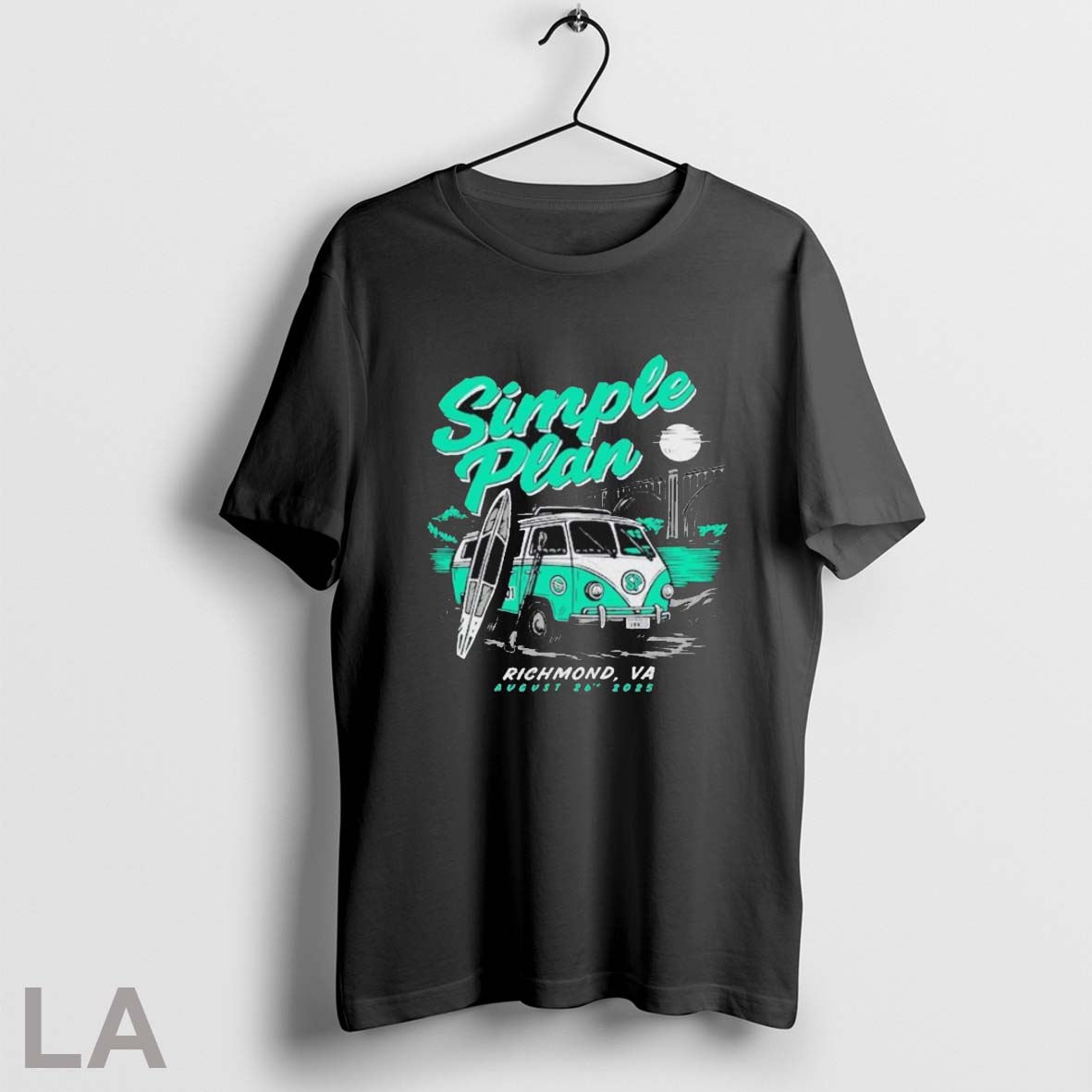 Original Simple Plan Richmond Va 08 26 2025 T Shirts