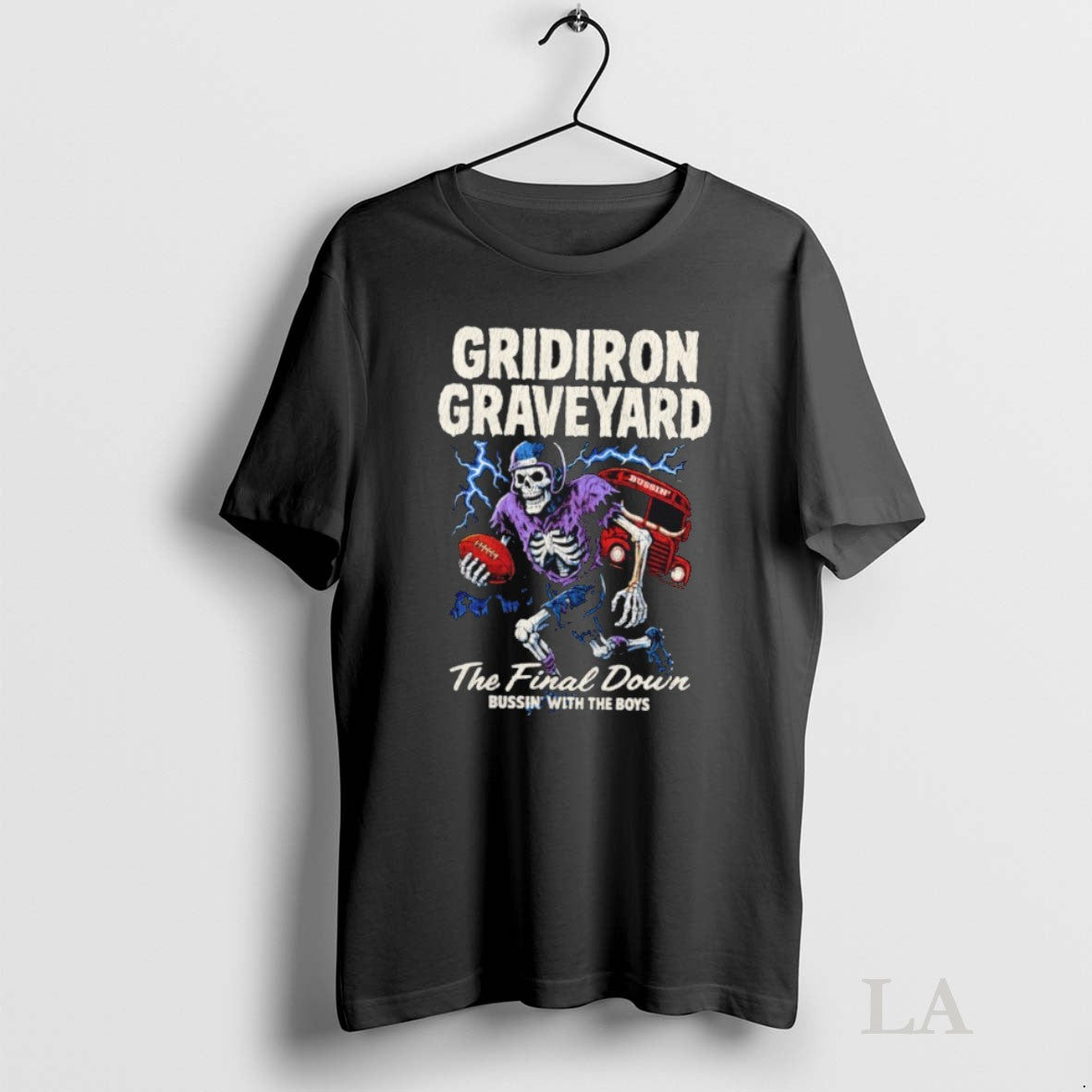 Original Skeleton Gridiron Graveyard The Final Down