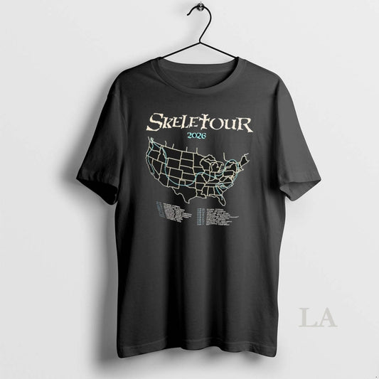 Original Skeletour 2026 Usa State - clothing by TeeHivey.com