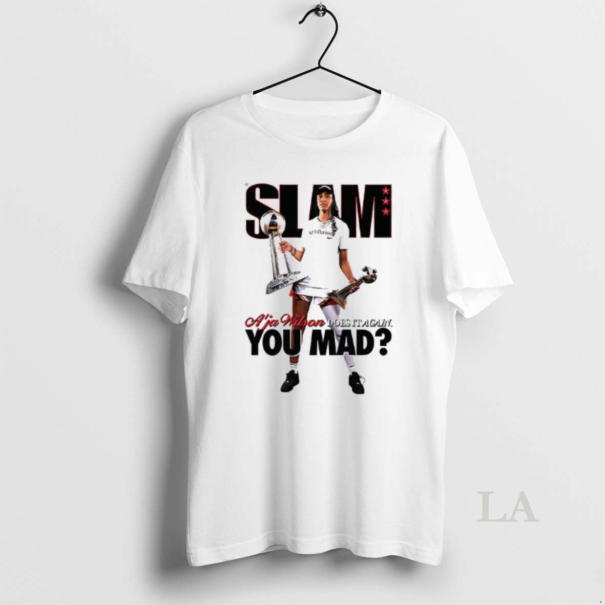 Original Slam Aja Wilson Does It Again You Mad - clothing by TeeHivey.com