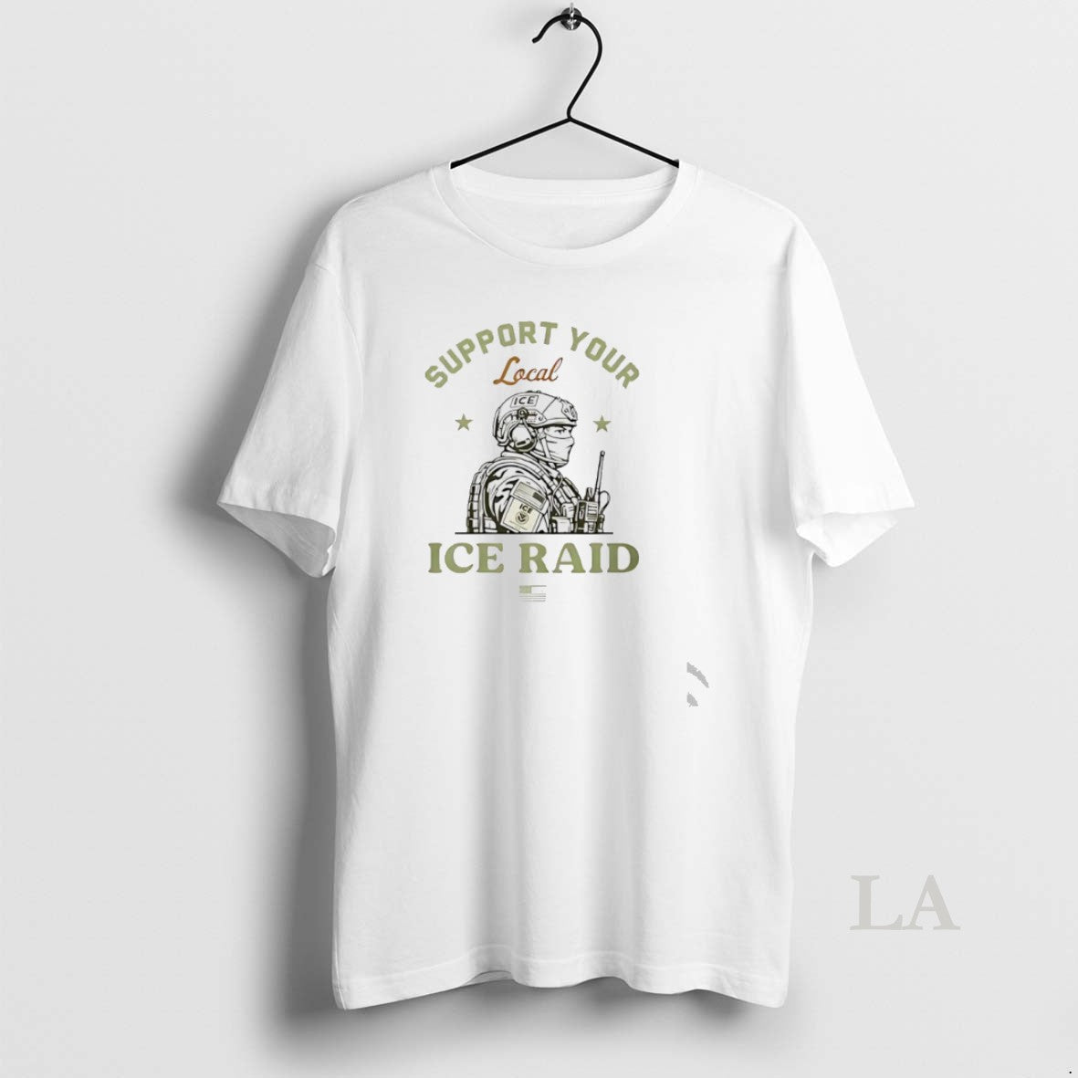 Original Support Your Local Ice Raid - clothing by TeeHivey.com