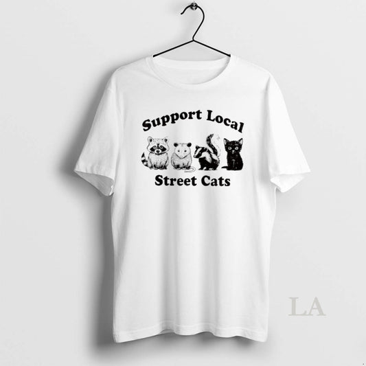 Original Support Local Street Cats - clothing by TeeHivey.com