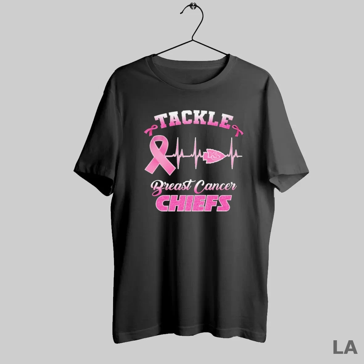 Original Tackle Breast Cancer Chiefs Logo - clothing by TeeHivey.com