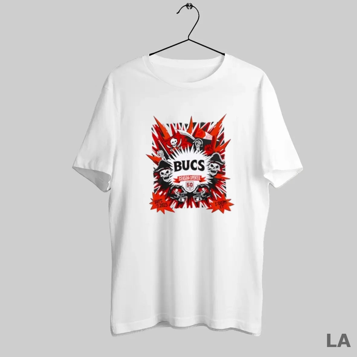 Original Tampa Bay Buccaneers Season Opener Sept 7 2025 2 Sided - clothing by TeeHivey.com