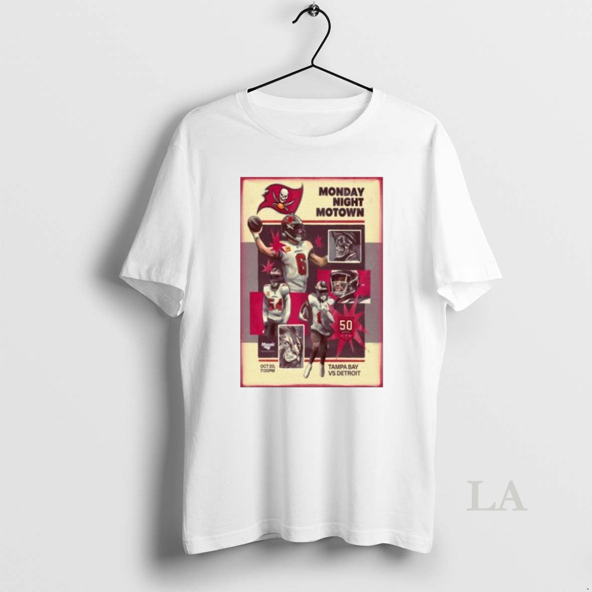 Original Tampa Bay Vs Detroit Oct 20 2025 At Ford Field - clothing by TeeHivey.com