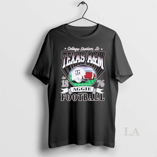 Original Texas Am Football Helmet Est 1876 - clothing by TeeHivey.com