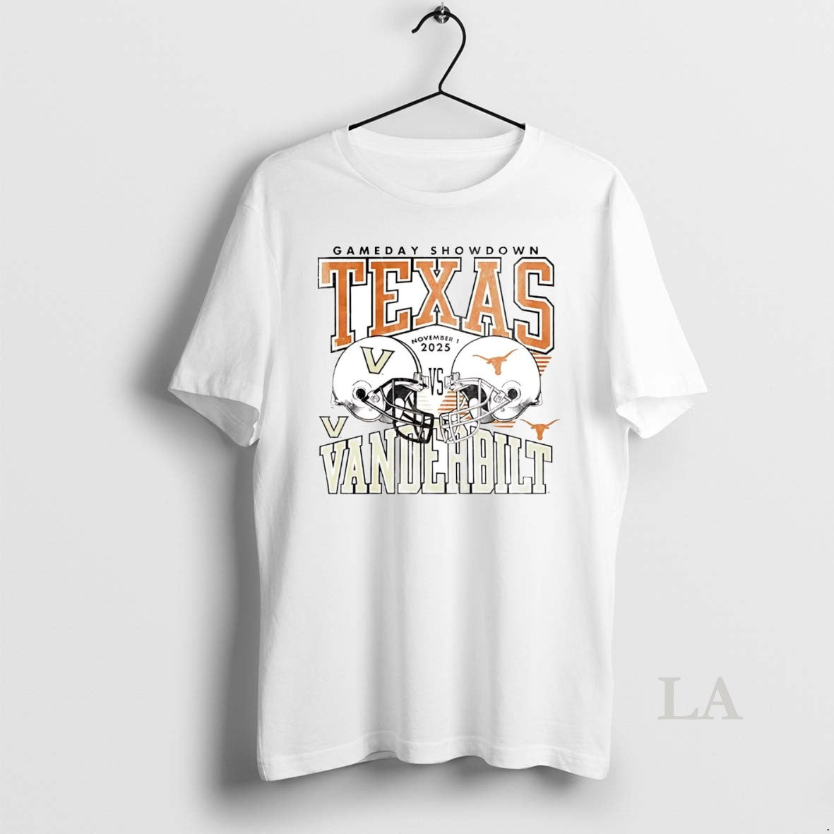 Original Texas Longhorns Vs Vanderbilt Commodores Gameday Showdown - clothing by TeeHivey.com