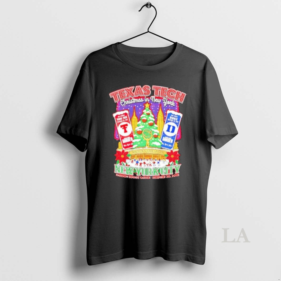 Original Texas Tech Skate Past Duke Holiday In New York December 20 2025 - clothing by TeeHivey.com