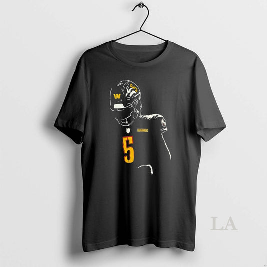 Original Thanks Jayden Daniels Washington Commanders - clothing by TeeHivey.com