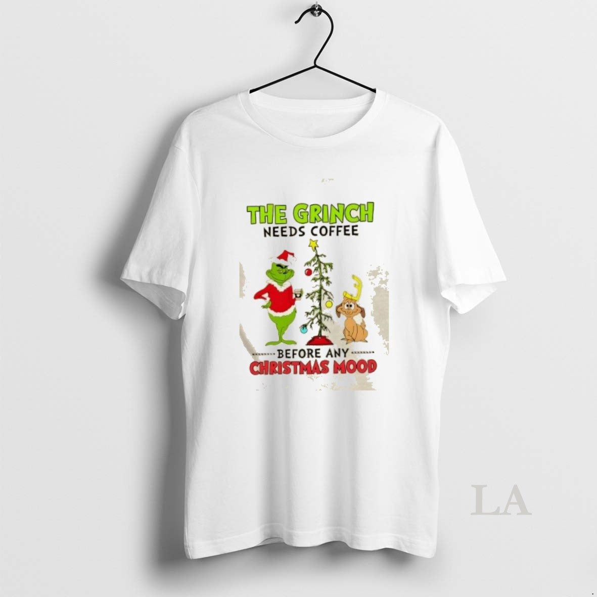 Original The Grinch Needs Coffee Before Any Christmas Mood - clothing by TeeHivey.com