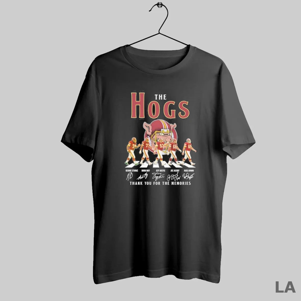 Original The Hogs Washington Redskins Abbey Road - clothing by TeeHivey.com
