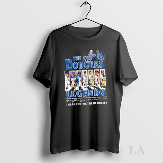 Original The Los Angeles Dodgers Jackie Robinson And Legends Abbey Road Signatures