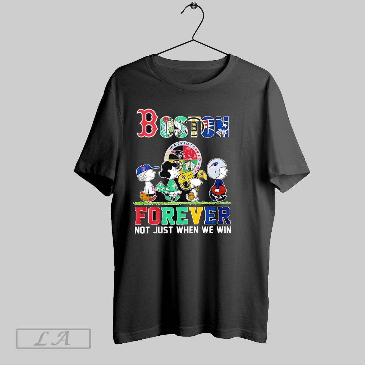 Original The Peanuts Boston Sports Teams Crossing Forever Not Just When We Win - clothing by TeeHivey.com