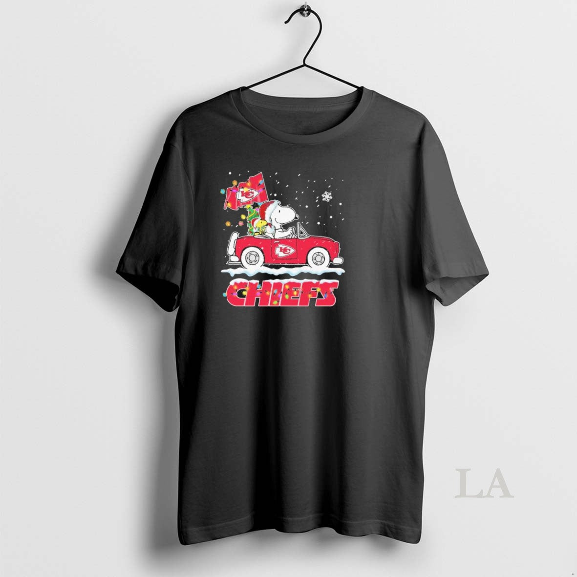 Original The Peanuts X Kansas City Chiefs Driving Car Christmas - clothing by TeeHivey.com