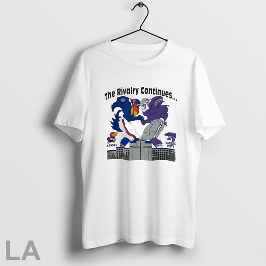 Original The Rivalry Continues Kansas Jayhawks Vs K State Wildcats 2025 Game Day