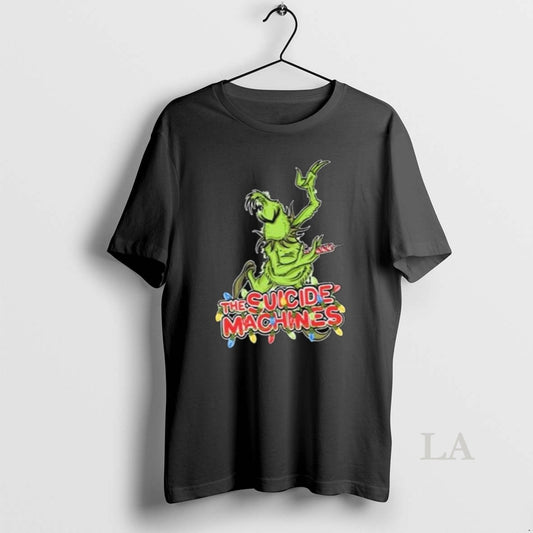Original The Suicide Machines Grinch Merry Christmas Long Sleve - clothing by TeeHivey.com