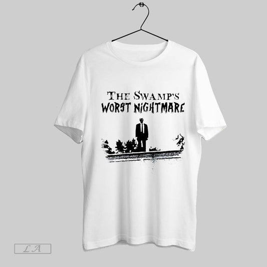 Original The Swamps Worst Nightmare White Poster - clothing by TeeHivey.com