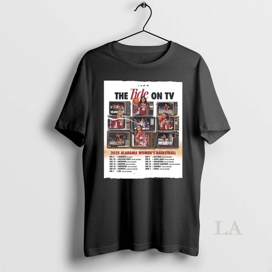 Original The Tide On Tv 2025 Alabama Womens Basketball December 14 Vs Jackson State - clothing by TeeHivey.com