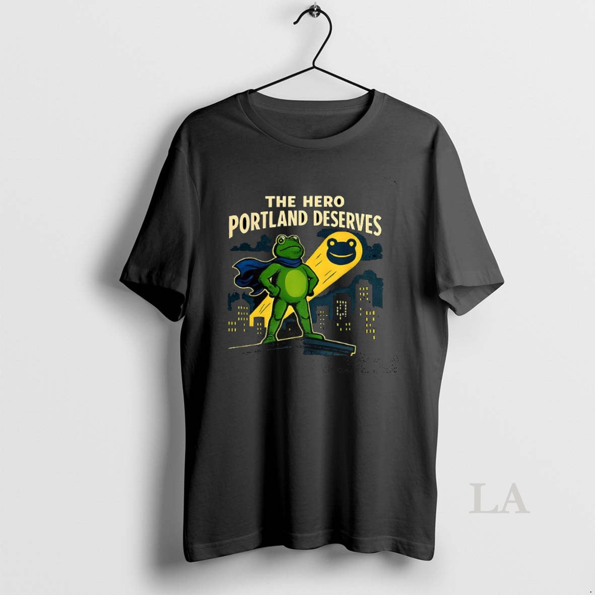 Original The Hero Portland Deserves Protest Frog Meme - clothing by TeeHivey.com