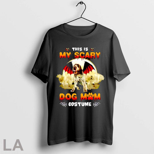 Original This Is My Scary Dog Mom Costume Halloween T Shirt