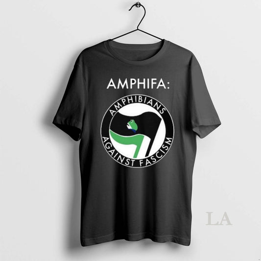 Original Tizzyent Amphifa Amphibians Against Fascism Long Sleve - clothing by TeeHivey.com