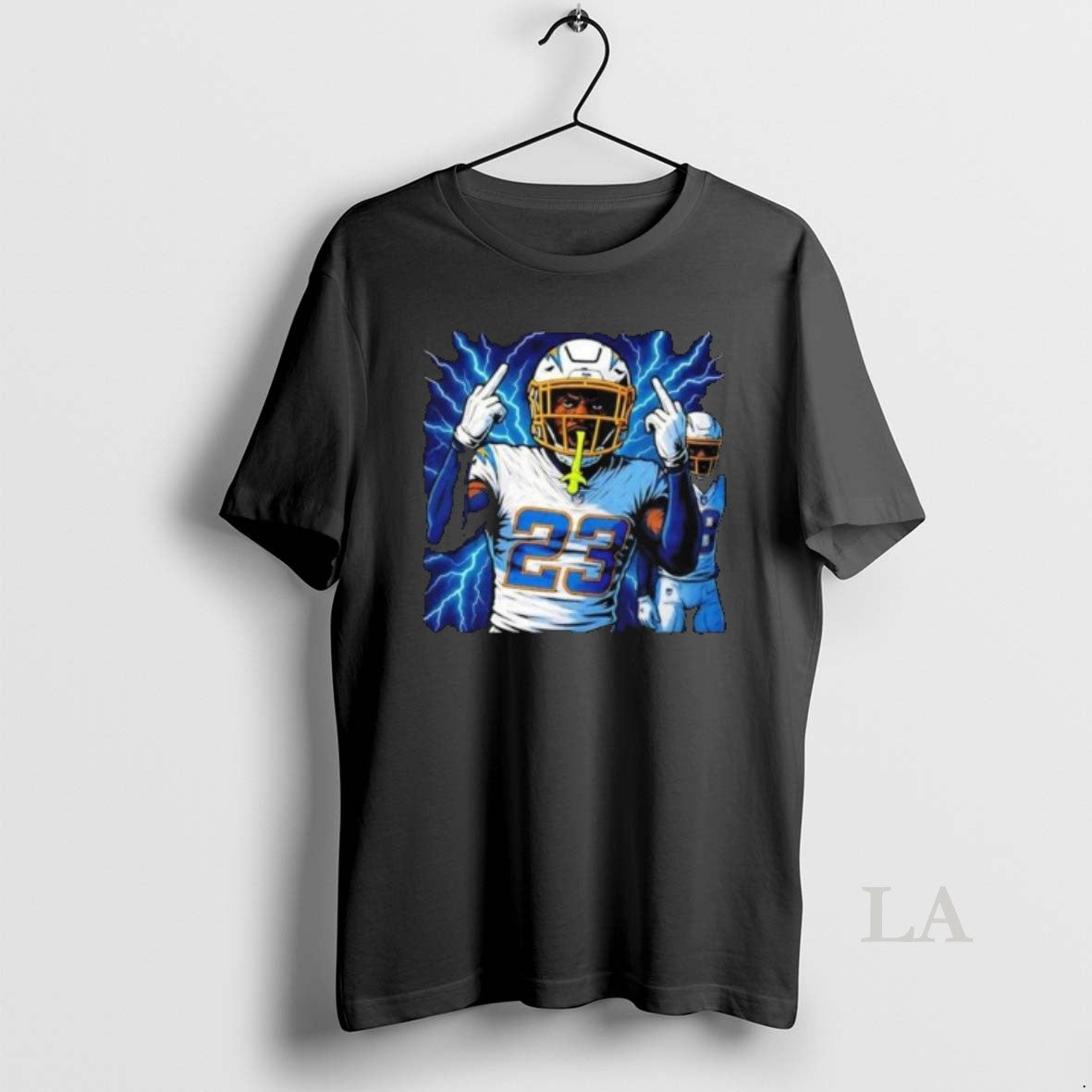 Original Tony Jefferson Los Angeles Chargers Middle Finger Long Sleve - clothing by TeeHivey.com