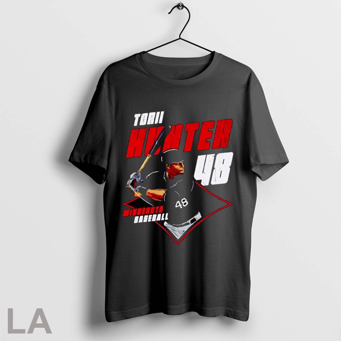 Original Torii Hunter Minnesota Diamond 48 T Shirt