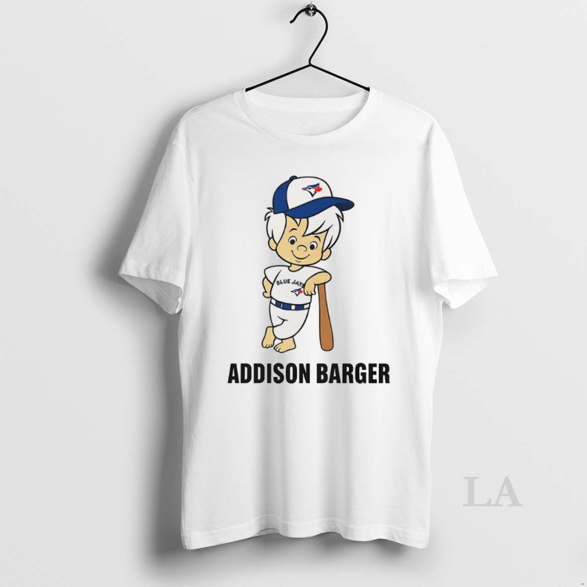 Original Toronto Blue Jays Addison Barger Cartoon - clothing by TeeHivey.com