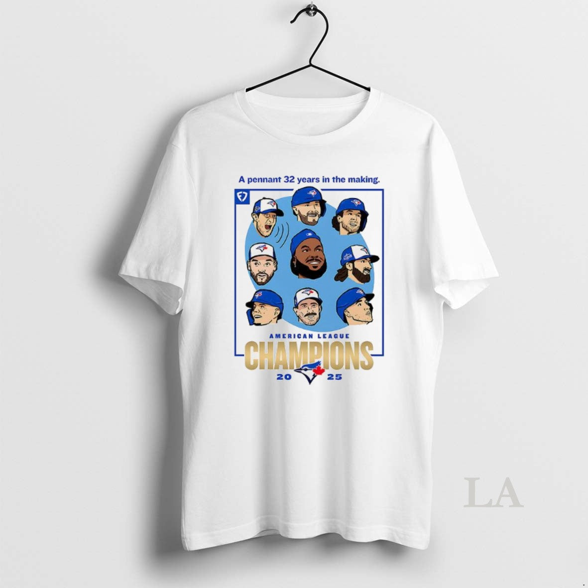 Original Toronto Blue Jays American League Champions A Pennant 32 Years In The Making 2025 - clothing by TeeHivey.com