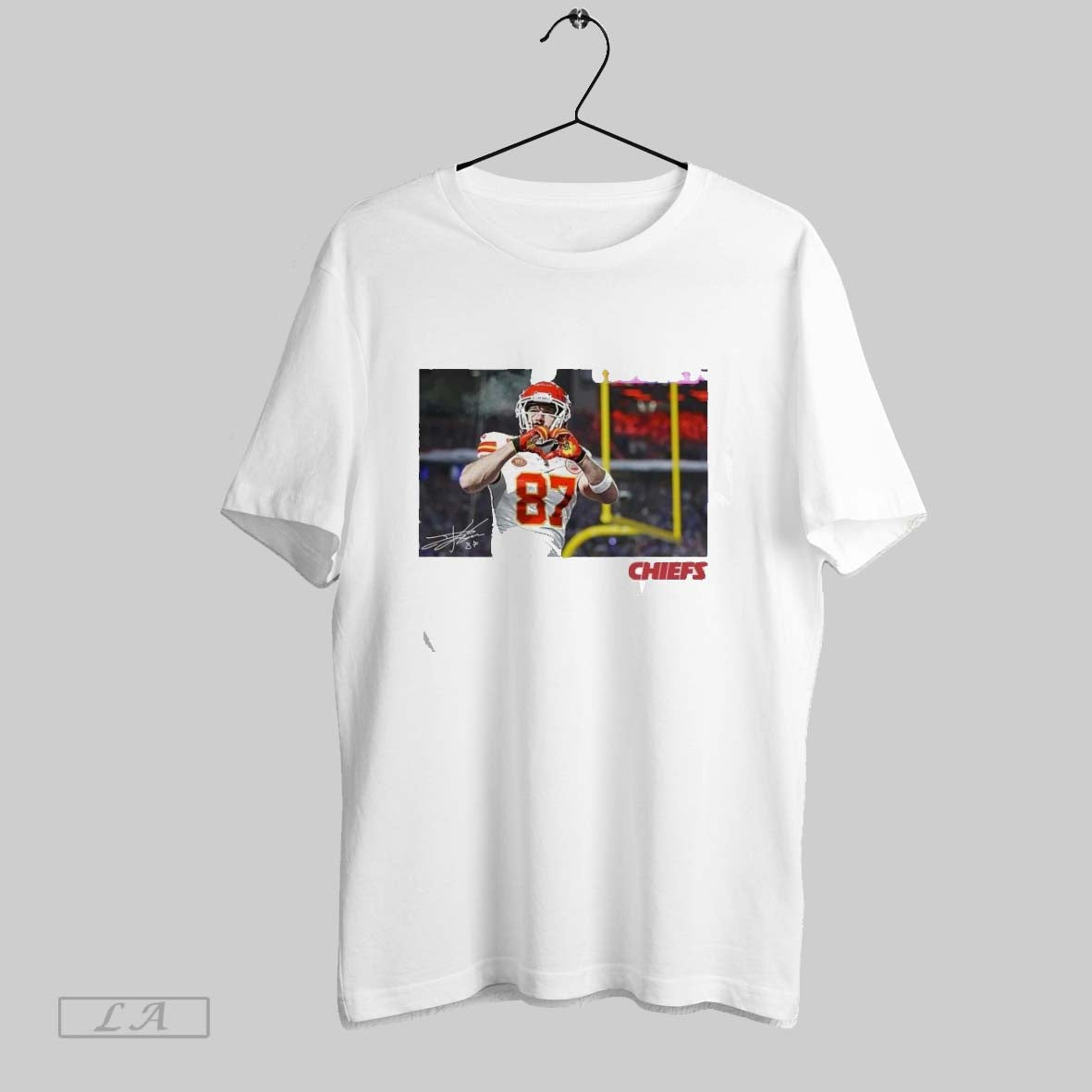 Original Travis Kelce Kansas City Chiefs Heart 2025