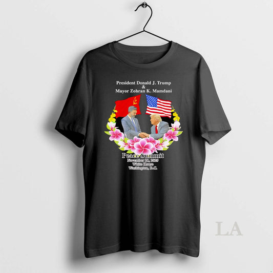 Original Trump And Zohran Mamdani Peace Summit - clothing by TeeHivey.com