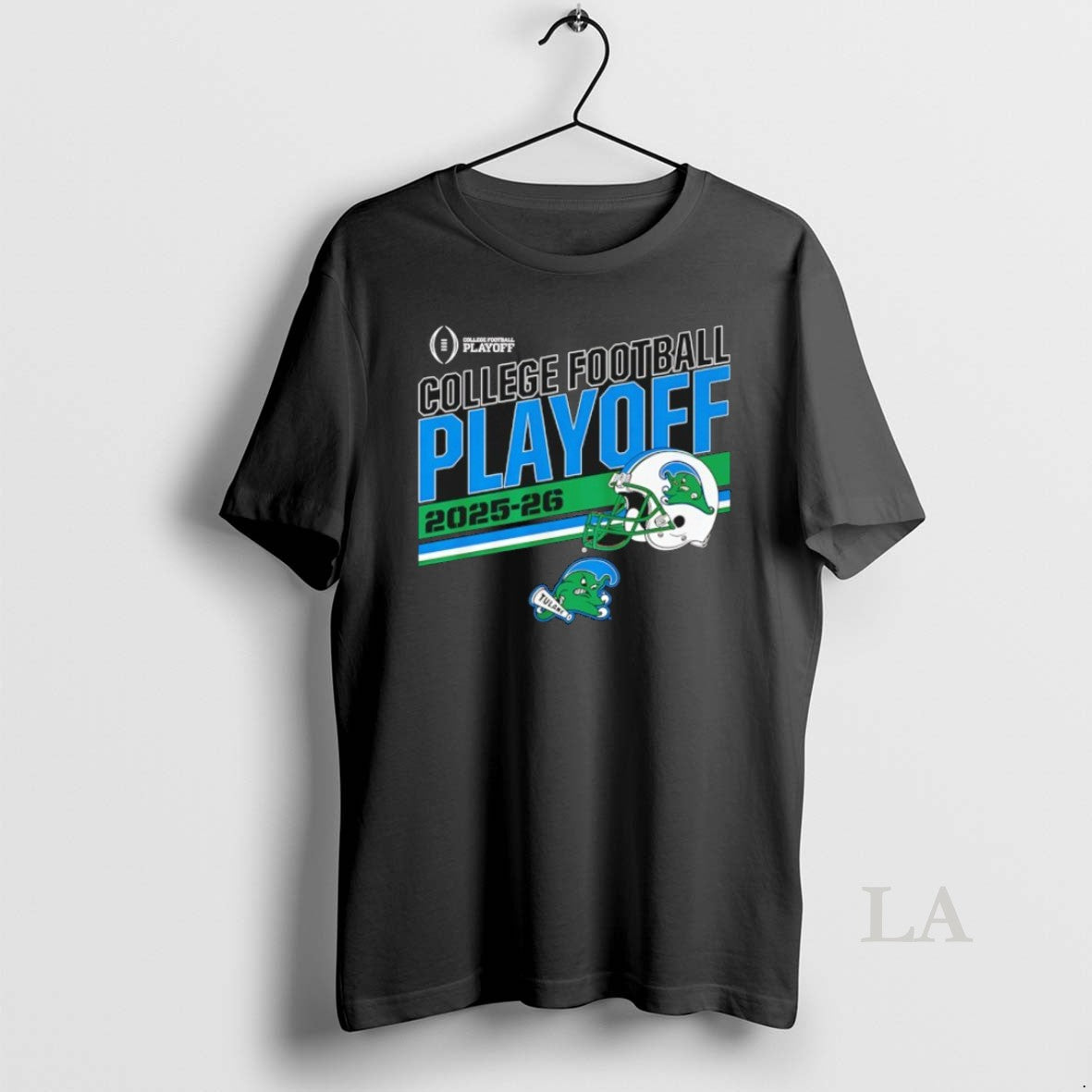 Original Tulane Green Wave 2025 2026 College Football Playoff Stripe Helmet - clothing by TeeHivey.com