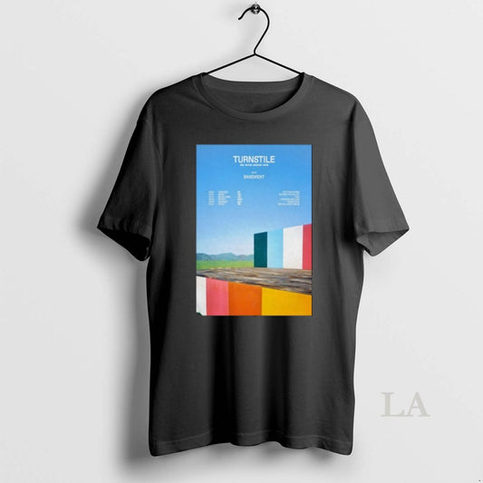 Original Turnstile With Basement 2025 2026 The Never Enough Tour - clothing by TeeHivey.com