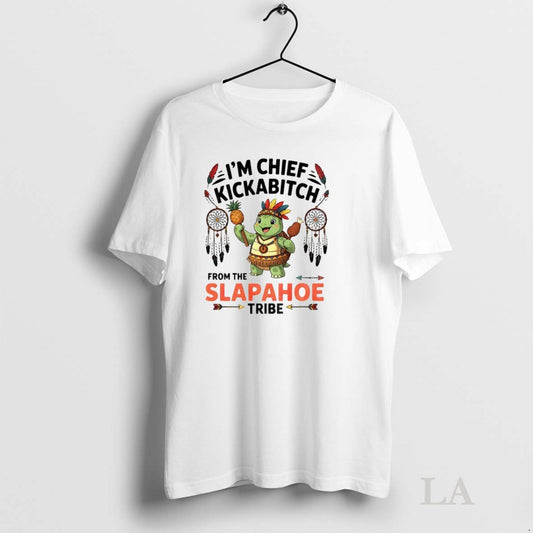Original Turtle Native Im Chief Kickabitch From The Slapahoe Tribe - clothing by TeeHivey.com