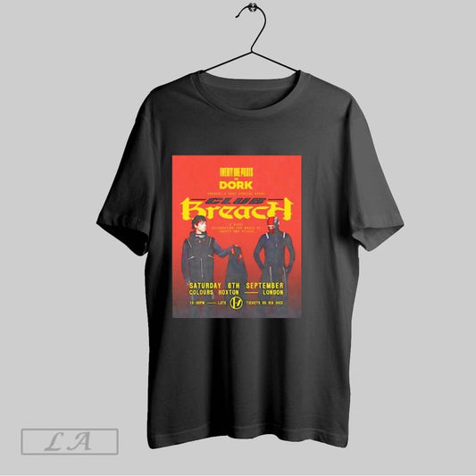 Original Twenty One Pilots And Dork A Very Special Event Club Breach T Shirt