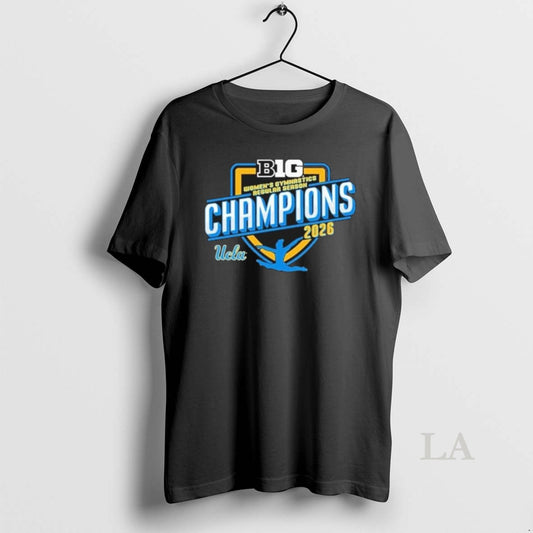 Original Ucla Bruins 2026 Big Ten Womens Gymnastics Regular Season Champions