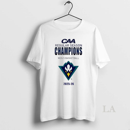 Original Unc Wilmington Seahawks Mens Basketball Caa Regular Season Champions 2025 26 Womens