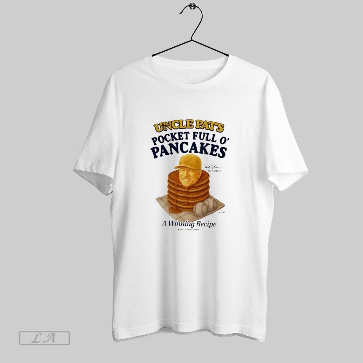 Original Uncle Pats Pocket Full O Pancakes Meme Signature