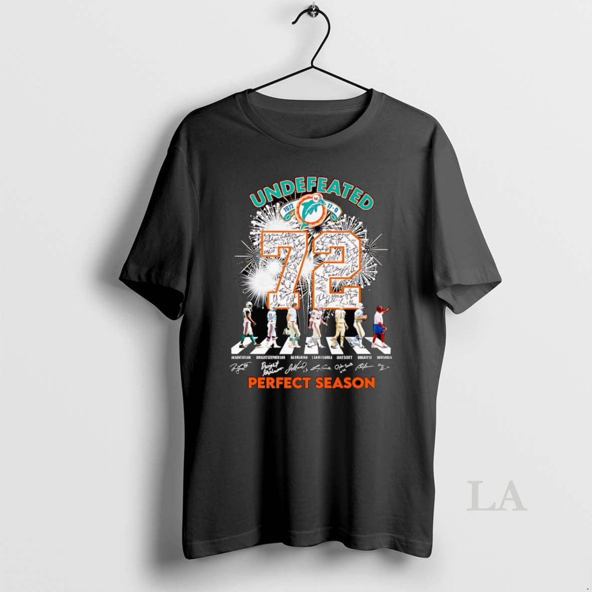 Original Undefeated 72 Miami Dolphins Perfect Season - clothing by TeeHivey.com