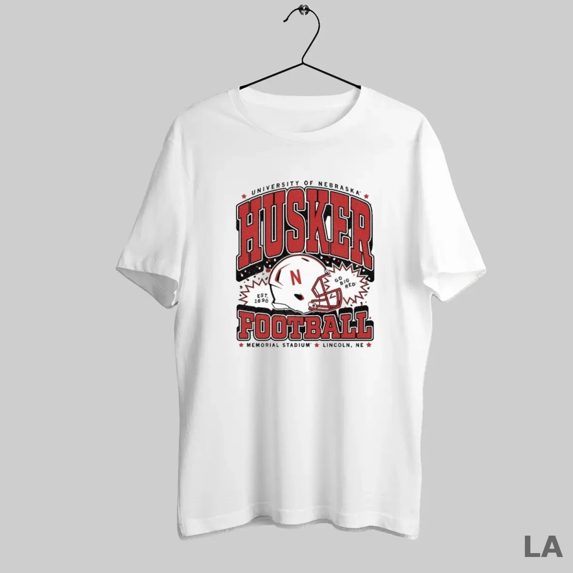 Original University Of Nebraska Husker Football Max Collegiate - clothing by TeeHivey.com