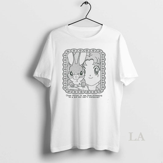 Original Usagi Tsukino And Bunny Your Throat Is Raw From Screaming To A God Who - clothing by TeeHivey.com