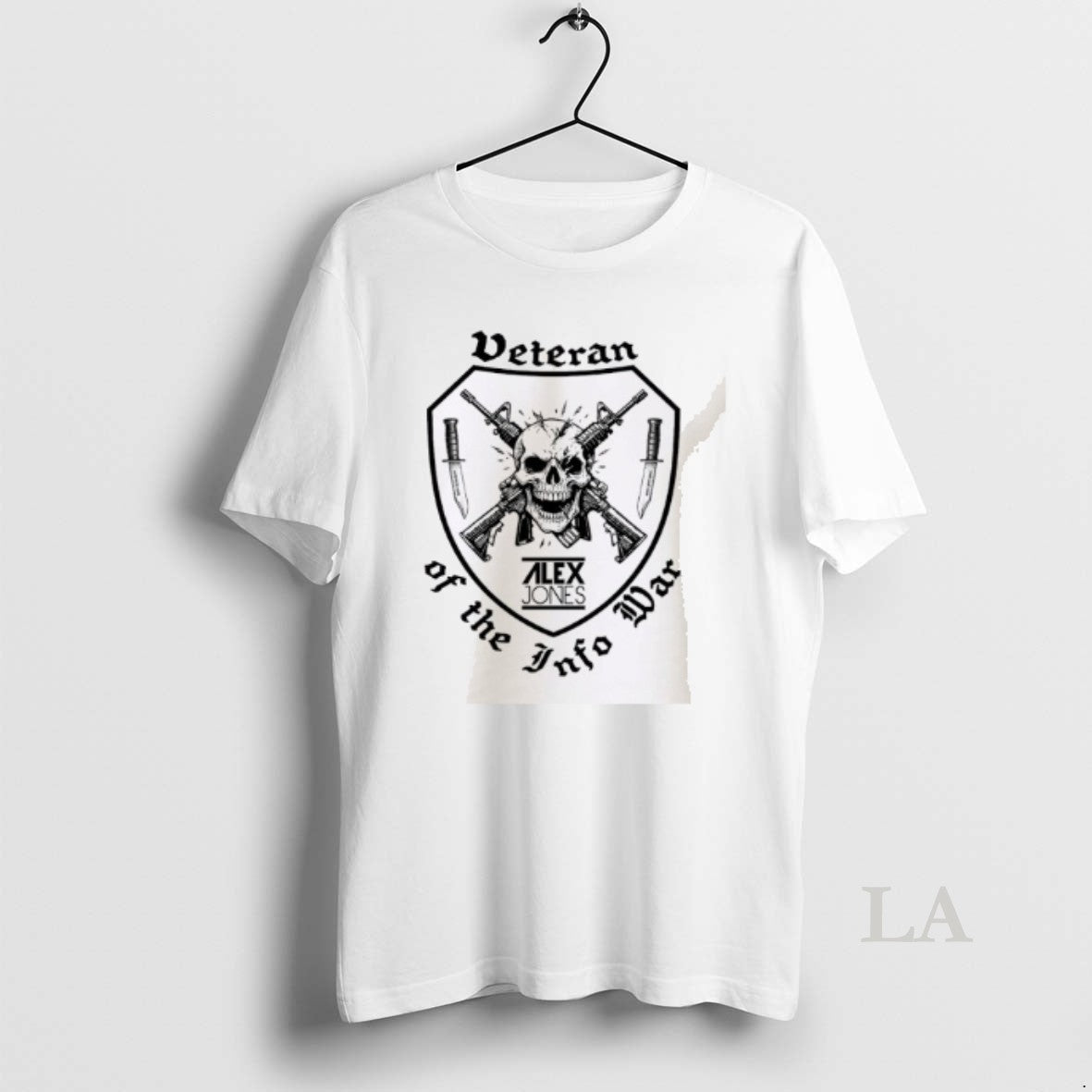 Original Veteran Of The Infowar Skull - clothing by TeeHivey.com