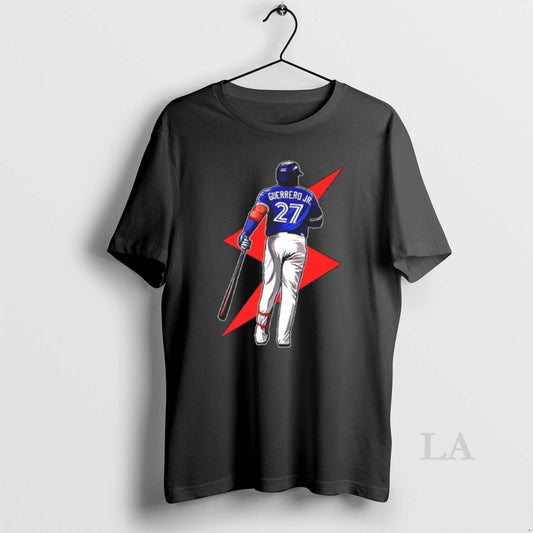 Original Vladimir Guerrero 27 Baseball Lighting Toronto Blue Jays - clothing by TeeHivey.com